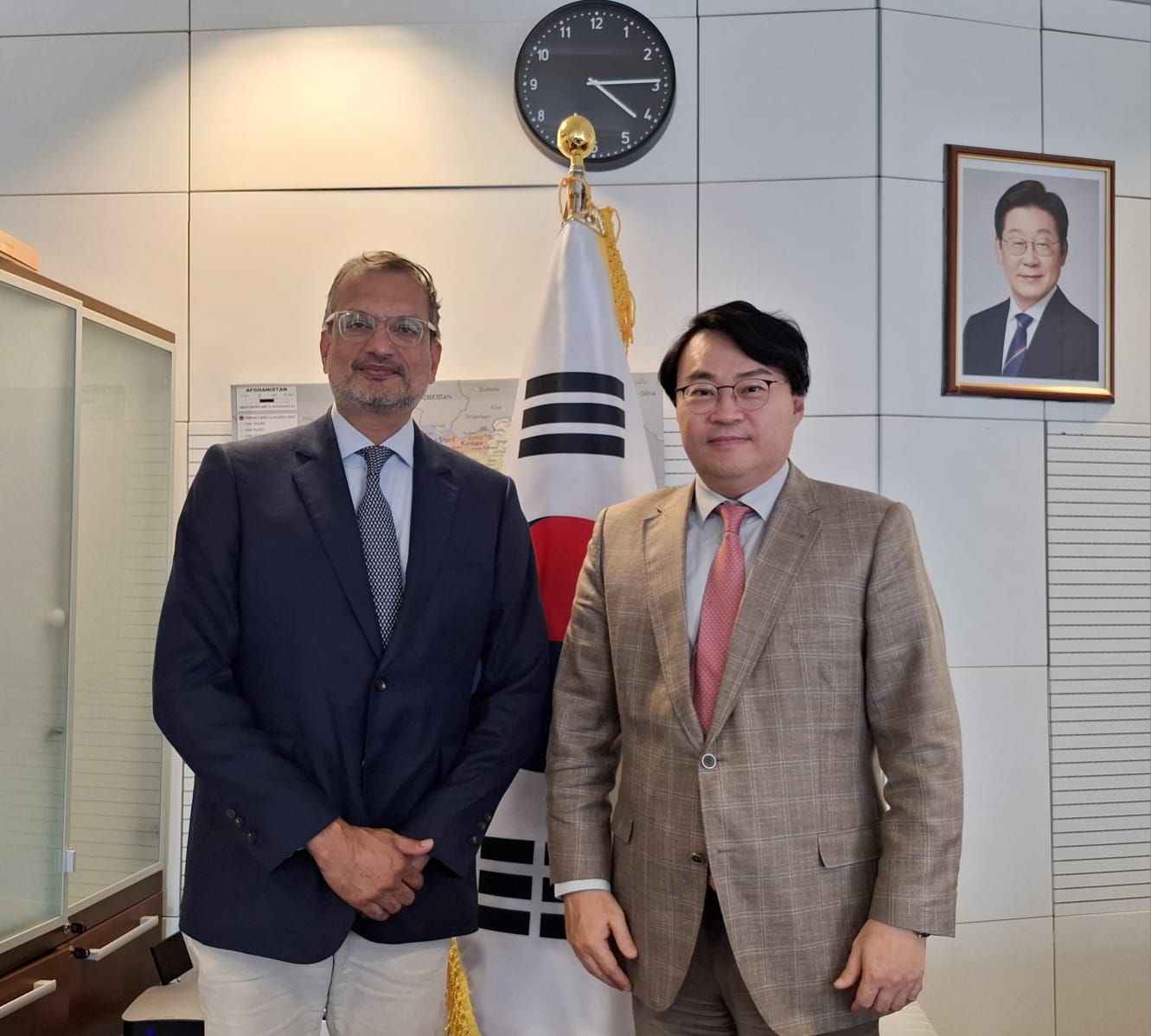 문성환 대리대사, UNHCR 아프가니스탄 사무소장 면담